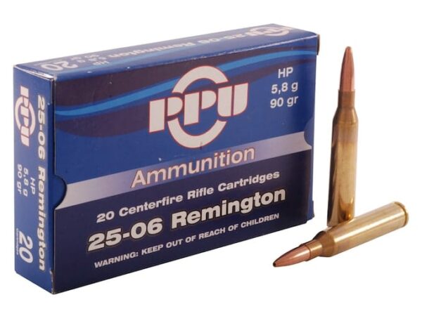 Prvi Partizan Ammunition 25-06 Remington 90 Grain Hollow Point 500 rounds