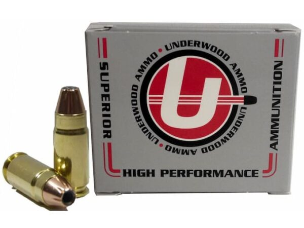 Underwood Ammunition 9x25mm Dillon 124 Grain Hornady XTP Jacketed Hollow Point 500 round