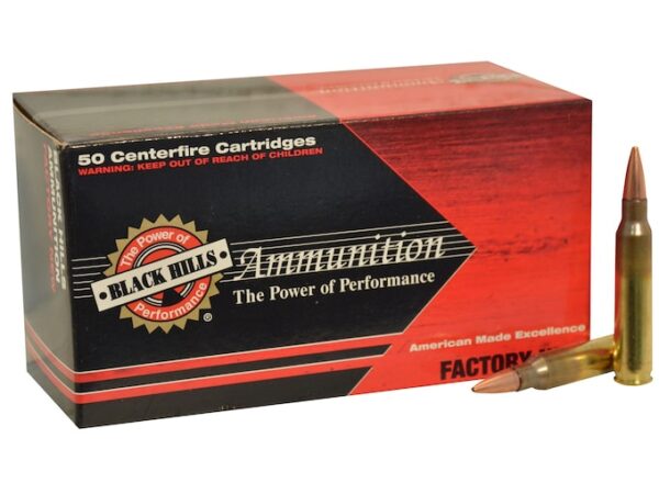 Black Hills Ammunition 5.56x45mm NATO 70 Grain Hornady GMX Hollow Point Boat Tail Lead-Free 500 round