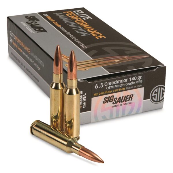 Sig Sauer 6.5 Creedmoor Ammo