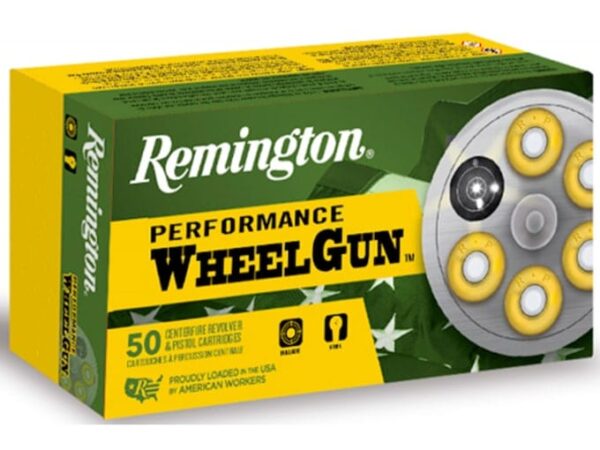 Remington Performance WheelGun Ammunition 32 S&W Long 98 Grain Lead Round Nose 500 rounds
