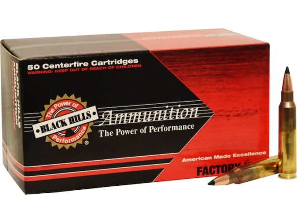 Black Hills Ammunition 5.56x45mm NATO 77 Grain Sierra Tipped MatchKing (TMK) 500 round