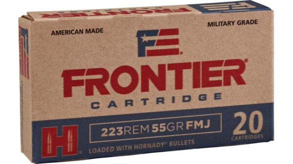 Frontier Cartridge Military Grade Ammunition 223 Remington 55 Grain Hornady Hollow Point Match 500 rounds