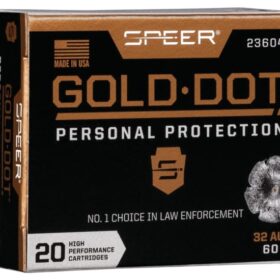 speer gold dot 32 acp ammo