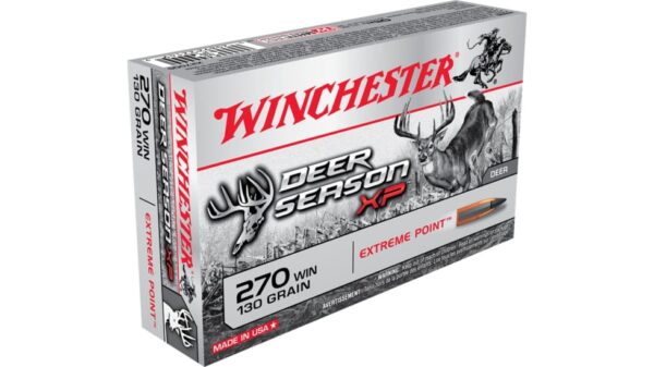 Winchester DEER SEASON XP .270 Winchester 130 grain Extreme Point Polymer Tip 500 round